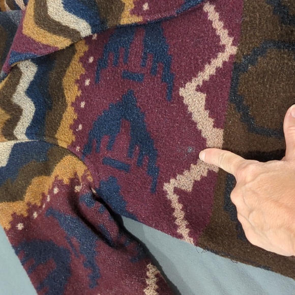 Vintage Rafaella Southwest coatigan M - Picture 11 of 15